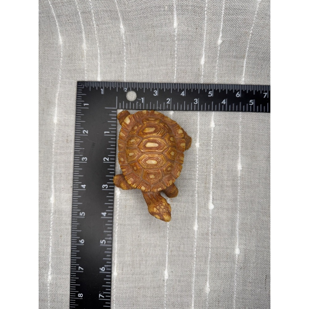 Vintage CRECO Tortoise Turtle Figurine Resin Taiwan R.O.C. 1980s Wildlife Decor - Picture 7 of 7